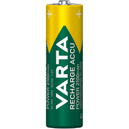 Varta Rechargeable NiMH Battery AA - 1.2 V DC - 2100 mAh - 4-Blister Card, 