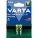 Varta Rechargeable NiMH Battery AAA - 1.2 V DC, 550 mAh, Precharged, Precharged - 2-Blister Card