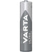 Varta Lithium Battery AAA - 1.5 V DC, 1100 mAh, 4-Blister Card, 4-Blister Card - Grey / Silver