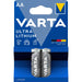 Varta Lithium Battery AA - 1.5 V DC, 2900 mAh, 2-Blister Card, 2-Blister Card - Grey / Silver