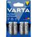 Varta Lithium Battery AA - 1.5 V DC, 2900 mAh, 4-Blister Card, 4-Blister Card - Grey / Silver