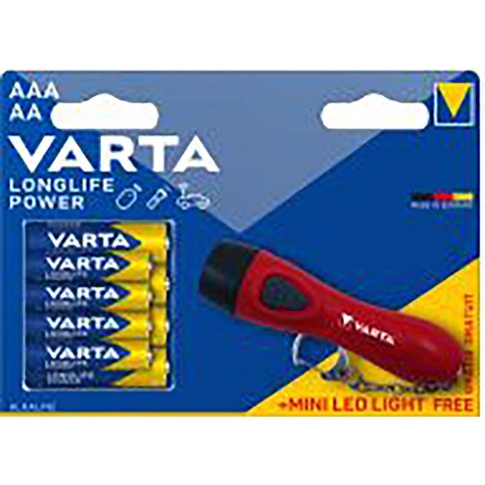 Varta Alkaline Battery AA - 1.5 V DC - 8-Promotional Blister, 