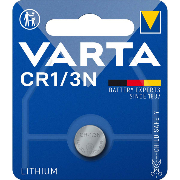 Varta Lithium Button Cell Battery CR1/3N - 3 V - 170 mAh - 1-Blister, 