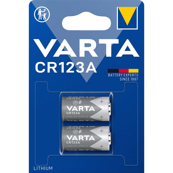 Varta Lithium Thionyl Chloride Battery ER14505 - 3 V DC, 1430 mAh, 2-Blister, 2-Blister - Grey / Silver