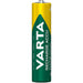 Varta Rechargeable NiMH Battery AAA - 1.2 V DC, 750 mAh, Precharged, Precharged - 2-Blister Card