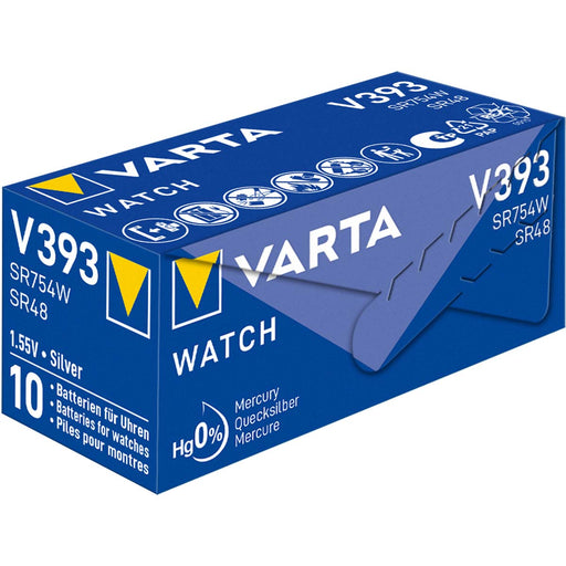 Varta Silver-Oxide Battery SR48 - 1.55 V DC, 70 mAh, 1-Pack, Watch - Silver