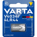 Varta Alkaline Battery LR44 - 6 V DC, 170 mAh, 1-Blister, 1-Blister - Blue / Silver