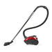 Nedis Vacuum Cleaner - With Bag, 700 W, Dust capacity: 1.5 l, Hepa - Anthracite / Red