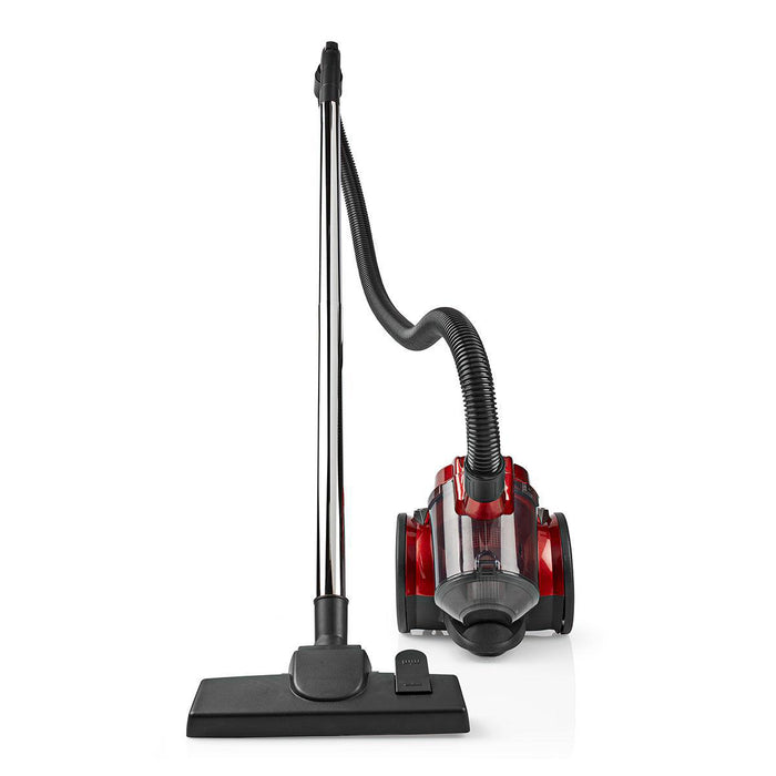 Nedis Vacuum Cleaner - Bagless, 700 W, Dust capacity: 1.5 l, HEPA air filter - Anthracite / Red