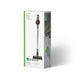 Nedis Stick Vacuum Cleaner - 120 W, 22.2 VAC, Motorized Soft Brush with Integrated Lighting, HEPA air filter - Green / Grey