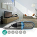 Nedis Handheld Vacuum Cleaner - 75 W, Rechargeable, Dry / Wet, Li-Ion - Blue / Grey