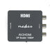 Nedis HDMI Converter - 3x RCA Male, HDMI Output, 1-way, ABS - Anthracite