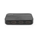 Nedis HDMI Converter - 1x USB-C / 2x HDMI Input, 1x HDMI Output, 1-way, ABS - Anthracite