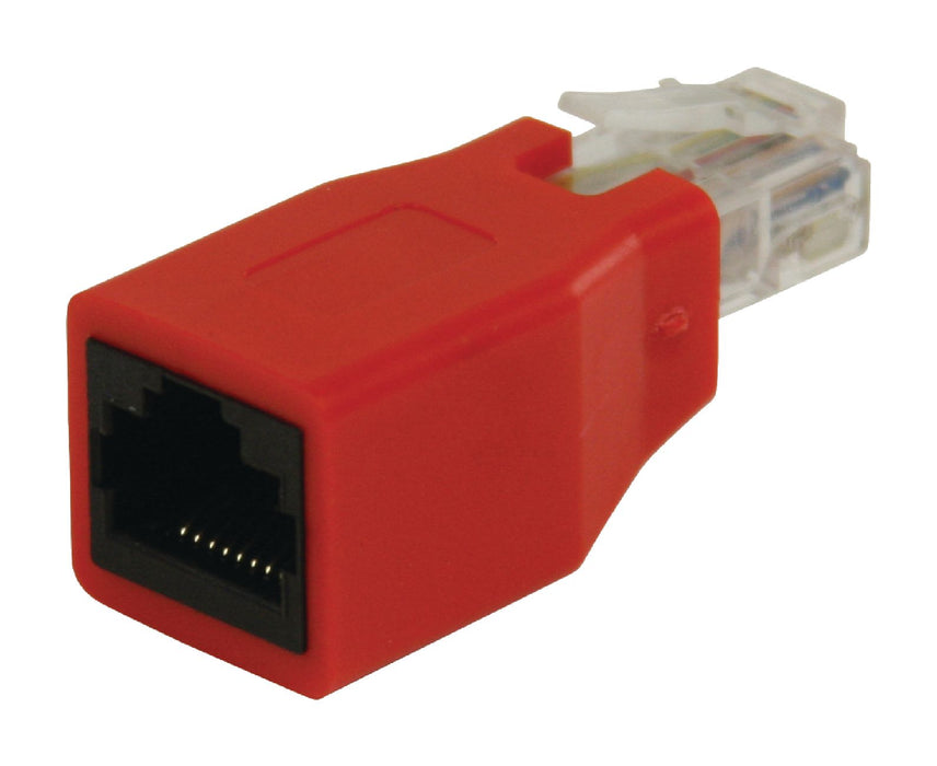 Valueline CAT6 Network Adapter RJ45 (8P8C) Male - RJ45 (8P8C) Female Red