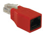 Valueline CAT6 Network Adapter RJ45 (8P8C) Male - RJ45 (8P8C) Female Red