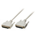 Valueline Serial Cable D-SUB 25-Pin Male - D-SUB 25-Pin Male 3.00 m Ivory