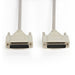 Valueline Serial Cable D-SUB 25-Pin Male - D-SUB 25-Pin Female 10.0 m Ivory