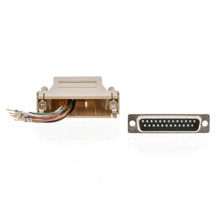 Valueline Serial Adapter D-SUB 25-Pin Female - RJ45 (8P8C) Female Ivory