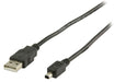 Valueline USB 2.0 Cable USB-A Male - Mitsumi 4-Pin Male 2.00 m Black