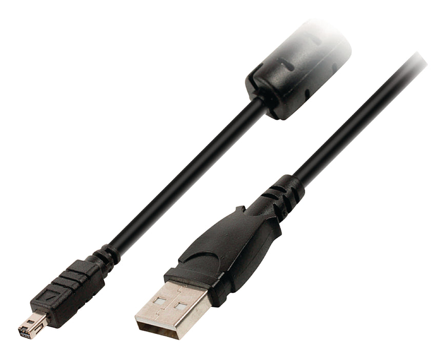 Valueline USB 2.0 Cable USB-A Male - Minolta 8-Pin Male 2.00 m Black