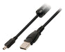 Valueline USB 2.0 Cable USB-A Male - Minolta 8-Pin Male 2.00 m Black