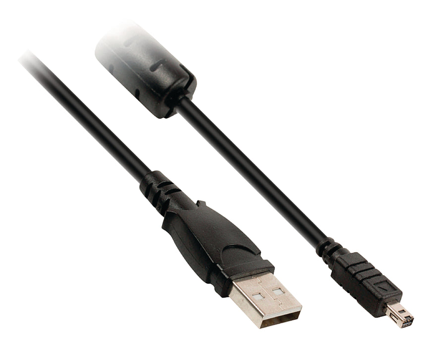 Valueline USB 2.0 Cable USB-A Male - Minolta 8-Pin Male 2.00 m Black