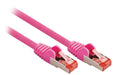 Valueline CAT6 S/FTP Network Cable RJ45 (8P8C) Male - RJ45 (8P8C) Male 20.0 m Pink