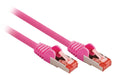 Valueline CAT6 S/FTP Network Cable RJ45 (8P8C) Male - RJ45 (8P8C) Male 5.00 m Pink