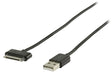 Valueline Sync and Charge Cable Apple Dock 30-pin - USB-A Male 2.00 m Black