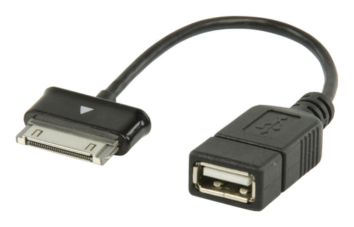 Valueline Sync and Charge Cable Samsung 30-Pin Male - USB A Female 0.20 m Black