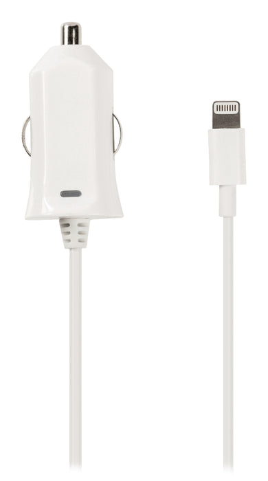 Valueline Car Charger 2.1 A Apple Lightning White