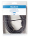 Valueline Coax Cable 100 dB Coax Male - Coax Female 10.0 m Black