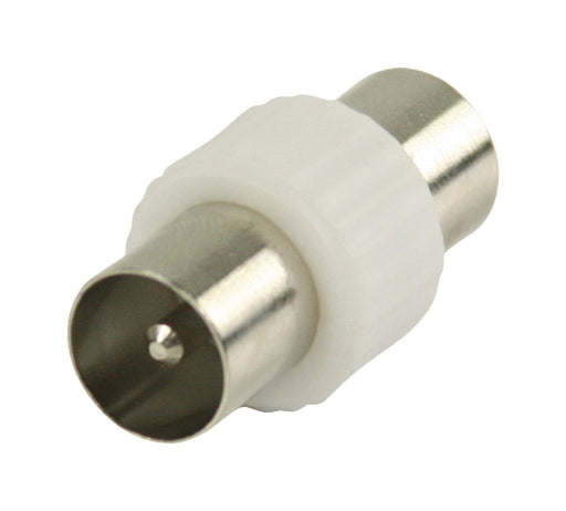 Valueline Coax Adapter Coax Male - Coax Male White