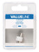 Valueline Coax Adapter Coax Male - Coax Male White