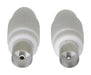 Valueline Coax Connector Male - Female White