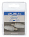 Valueline Coax Connector Male - Female White