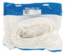 Valueline Coax Cable 120 dB Angled Coax Male - Coax Female 20.0 m White