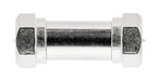 Valueline Coax Adapter XLR F-Male - F-Male Silver