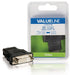 Valueline High Speed HDMI with Ethernet Adapter HDMI Connector - DVI-D 24+1-Pin Female Black