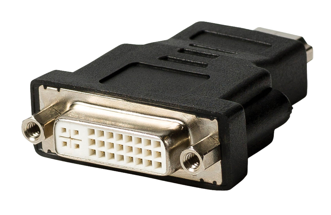 Valueline High Speed HDMI with Ethernet Adapter HDMI Connector - DVI-D 24+1-Pin Female Black