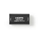 Nedis HDMI Repeater - 40.0 m, 4K@60Hz, 18 Gbps, Metal - Anthracite