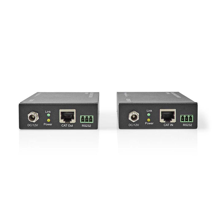 Nedis HDMI Extender - Over Cat6, up to 60.0 m, 4K@60Hz, Metal - Anthracite