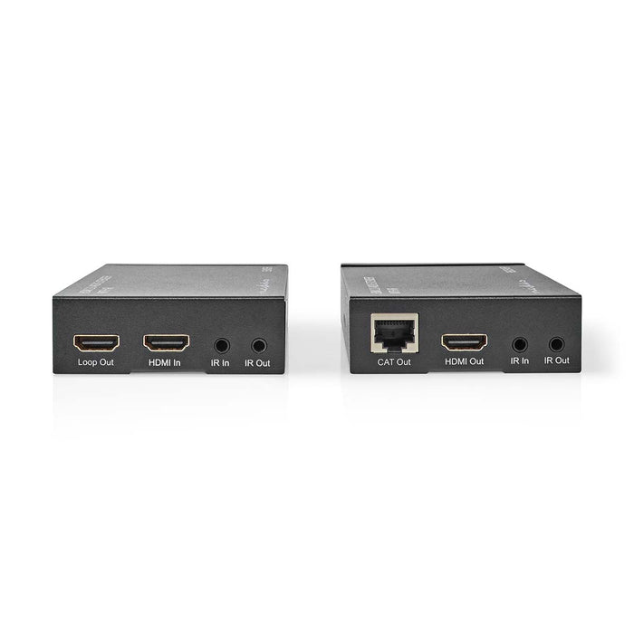 Nedis HDMI Extender - Over Cat6, up to 60.0 m, 4K@60Hz, Metal - Anthracite