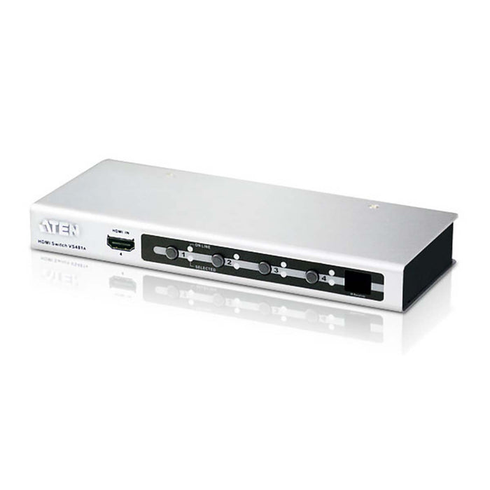 Aten 4-Port HDMI Audio/Video Switch with IR Remote Control