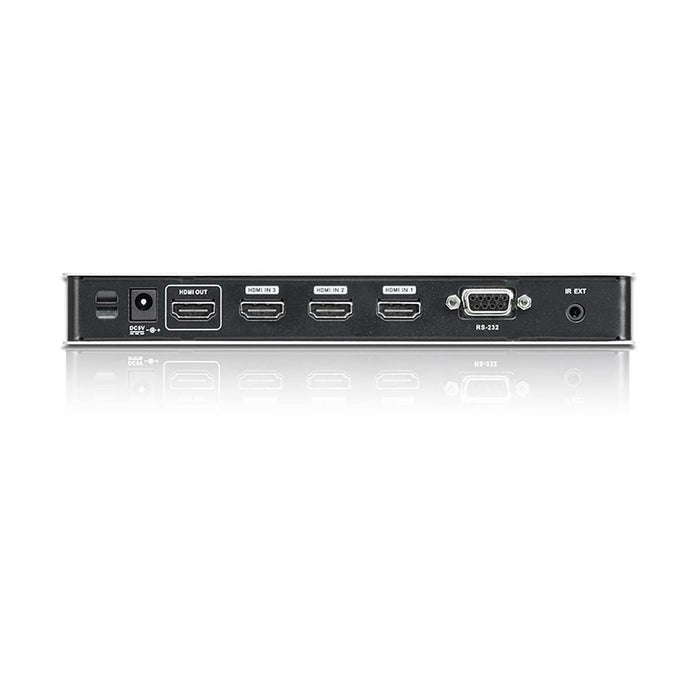 Aten 4-Port 4K HDMI Audio/Video Switch with IR Remote Control