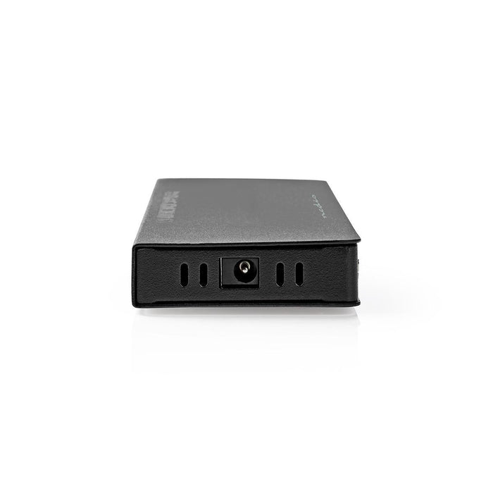 Nedis HDMI Splitter - 8 port(s), HDMI Input, 8x HDMI Output, Metal - Anthracite