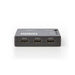 Nedis HDMI Switch - 5 port(s), 5x HDMI Input, 1x HDMI Output, ABS - Black