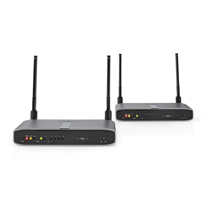 Nedis Wireless HDMI Transmitter - Wi-Fi, 5.15 - 5.85 MHz, 100.0 m (line of sight), ABS - Anthracite