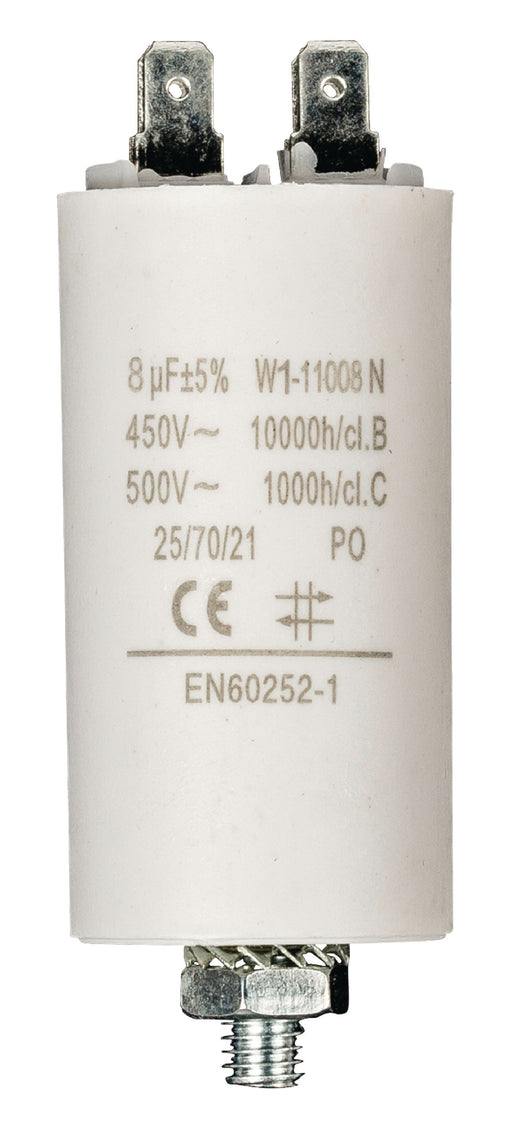 No Brand Capacitor 8.0uf / 450 v + Aarde