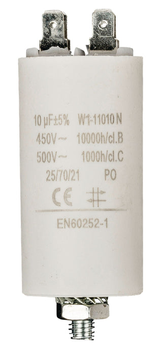 No Brand Capacitor 10.0uf / 450 v + Aarde